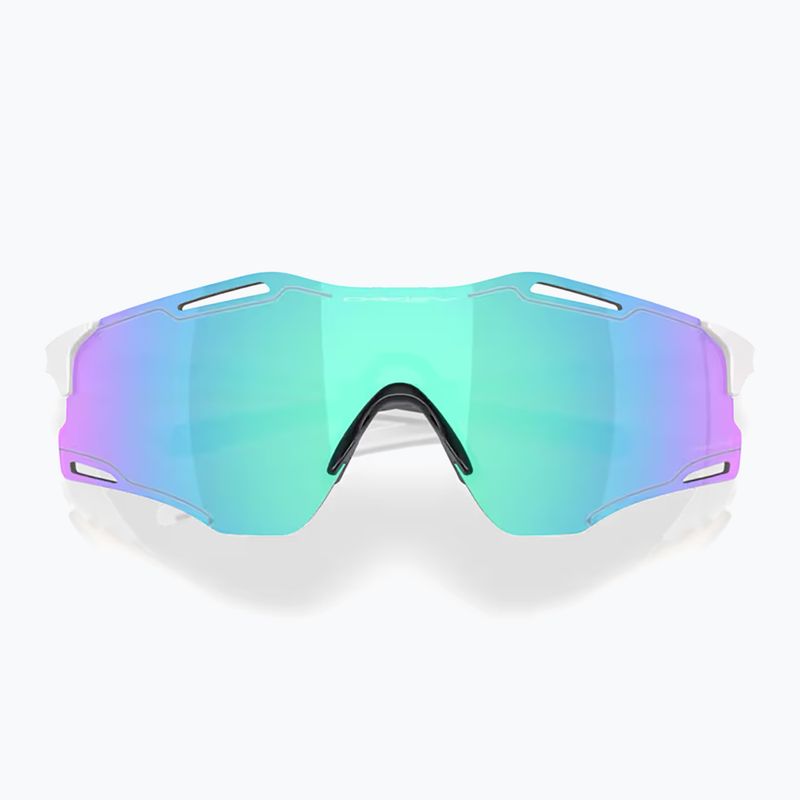 Слънчеви очила Oakley Cybr Zero полиран бял/призматичен сапфир 2