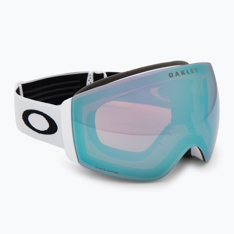 Скиорски очила Oakley Flight Deck Pro M matte white/prizm sapphire/prizm sage go 2