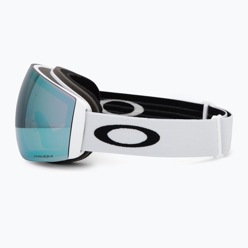 Скиорски очила Oakley Flight Deck Pro M matte white/prizm sapphire/prizm sage go 5