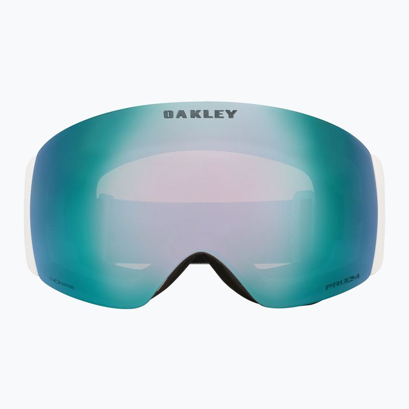 Скиорски очила Oakley Flight Deck Pro M matte white/prizm sapphire/prizm sage go 2