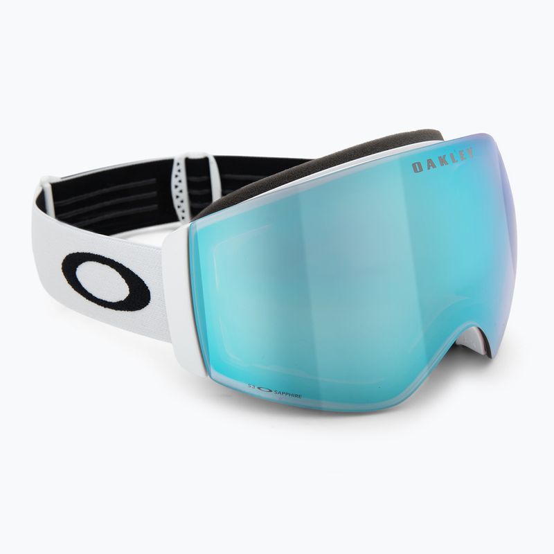 Скиорски очила Oakley Flight Deck Pro M matte white/prizm sapphire/prizm iced 2