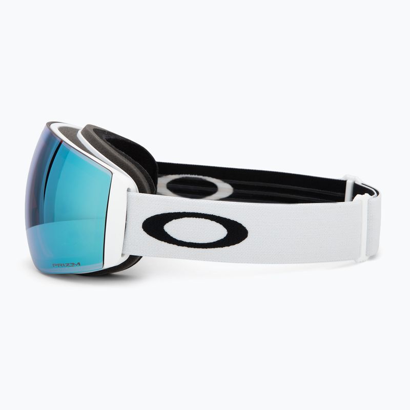 Скиорски очила Oakley Flight Deck Pro M matte white/prizm sapphire/prizm iced 5