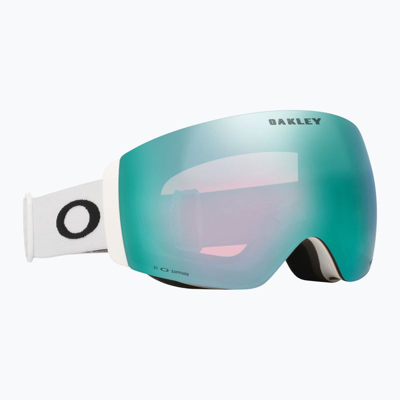 Скиорски очила Oakley Flight Deck Pro M matte white/prizm sapphire/prizm iced 7