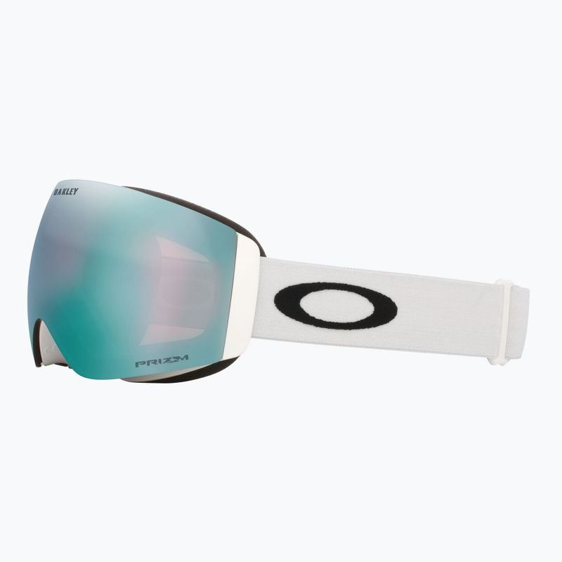 Скиорски очила Oakley Flight Deck Pro M matte white/prizm sapphire/prizm iced 12