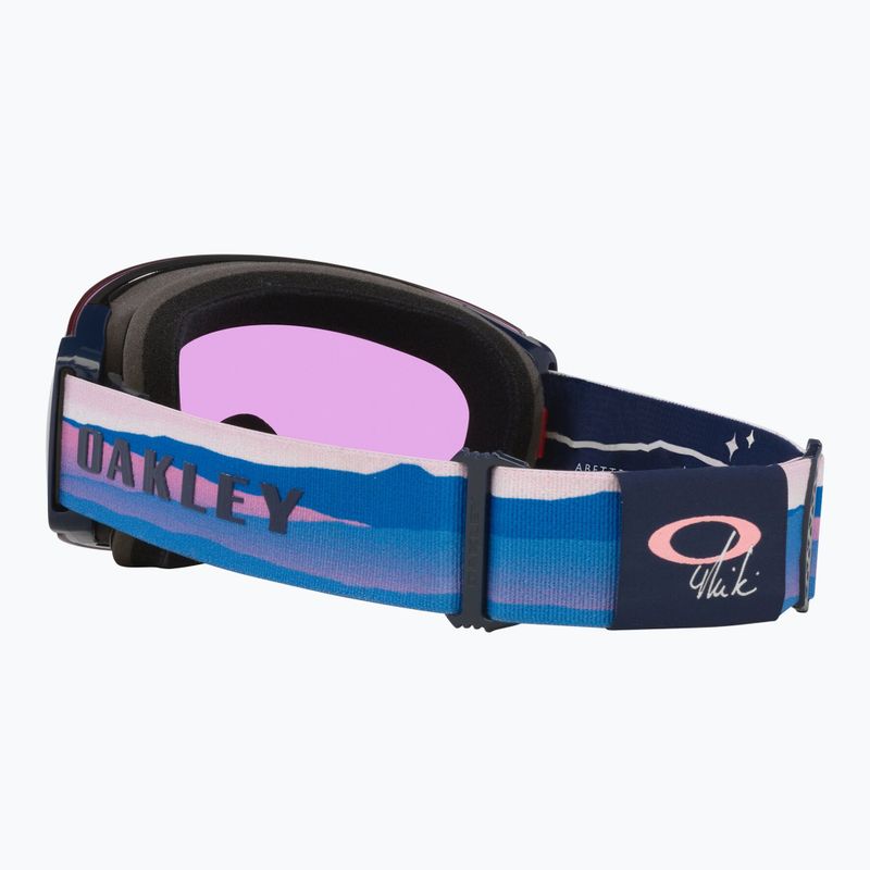 Скиорски очила Oakley Flight Deck Pro M Mikaela shiffrin sig/prizm iced/prizm sapphire 4