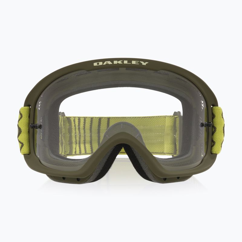 Маска за колоездене Oakley O Frame 2.0 Pro MTB cactus dark brush/clear 2