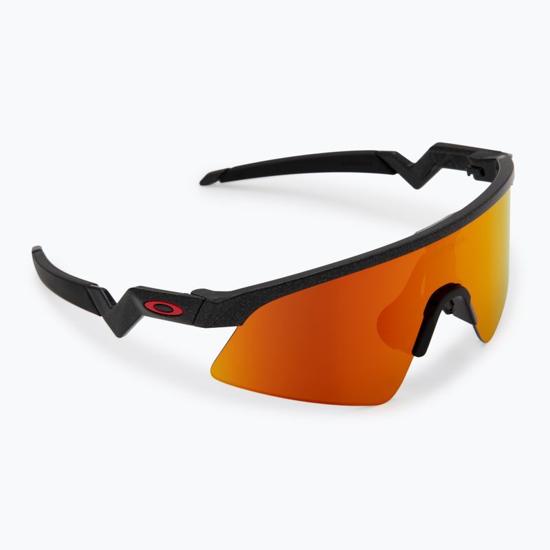 Детски слънчеви очила Oakley Resistor Sweep dark galaxy/prizm ruby