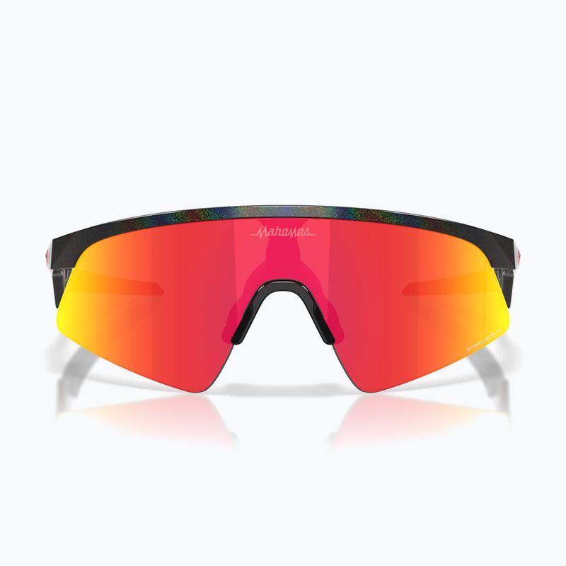 Детски слънчеви очила Oakley Resistor Sweep dark galaxy/prizm ruby 2