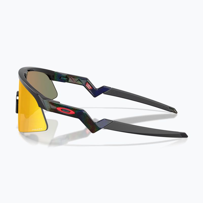 Детски слънчеви очила Oakley Resistor Sweep dark galaxy/prizm ruby 5