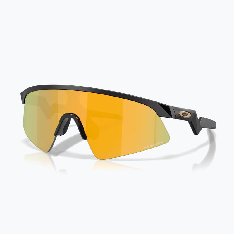 Детски слънчеви очила Oakley Resistor Sweep polished matte black/prism 24k