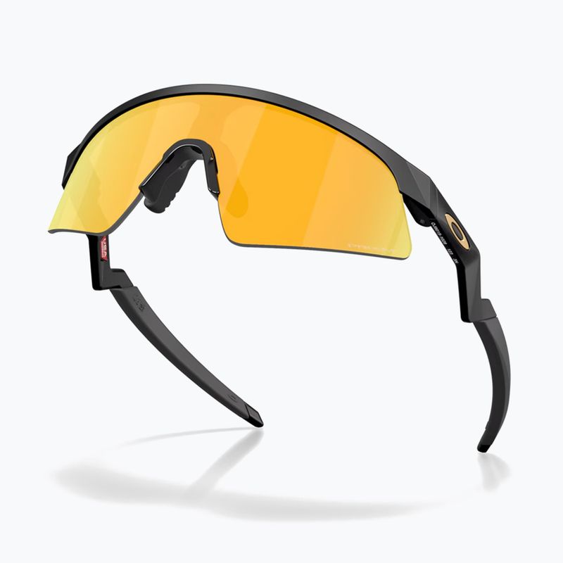 Детски слънчеви очила Oakley Resistor Sweep polished matte black/prism 24k 4