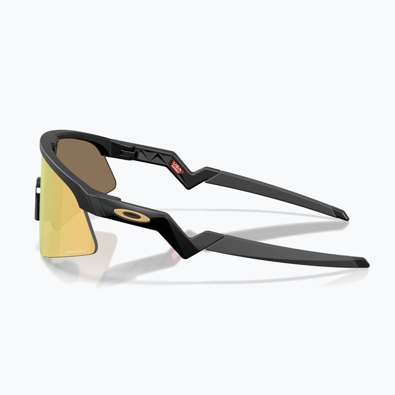 Детски слънчеви очила Oakley Resistor Sweep Polished Matte Black/Prizm 24K 5
