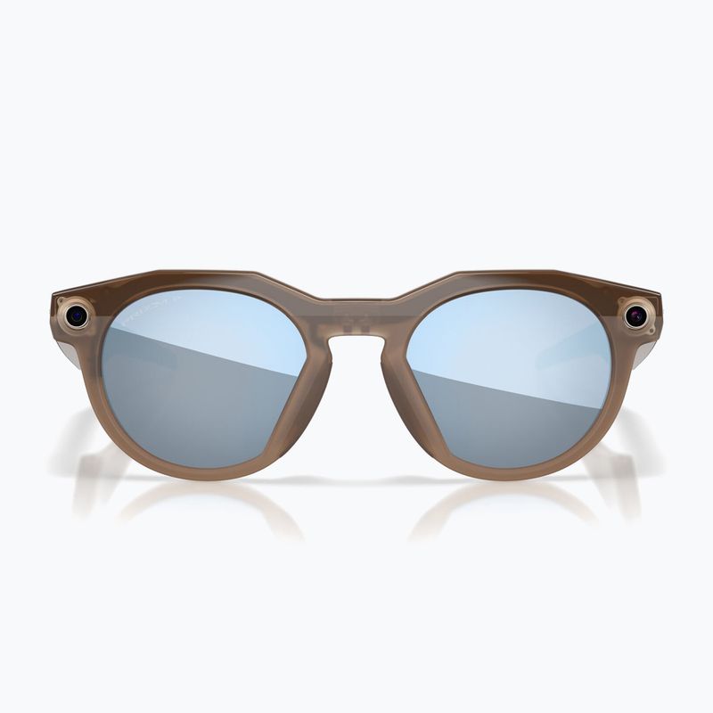 Очила с камера Oakley Meta HSTN brown smoke/prizm deep water polarized 3
