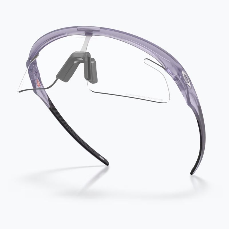 Слънчеви очила Oakley RSLV Lite matte trans lilac/clear to black iridium photo 4