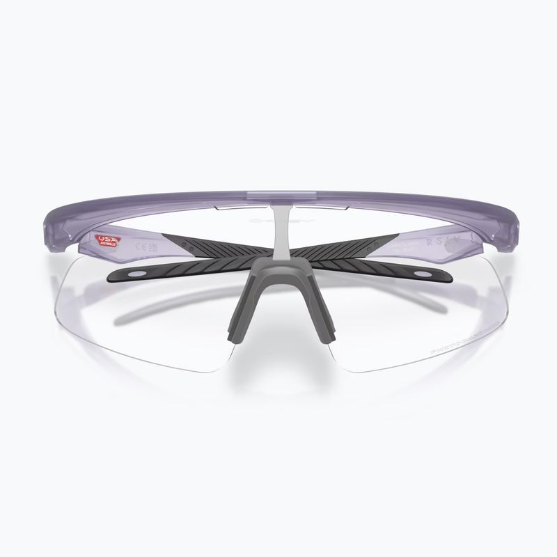 Слънчеви очила Oakley RSLV Lite matte trans lilac/clear to black iridium photo 5