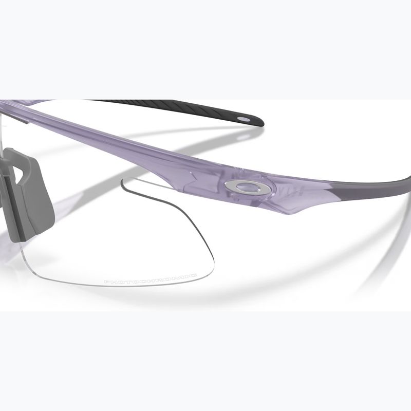 Слънчеви очила Oakley RSLV Lite matte trans lilac/clear to black iridium photo 6