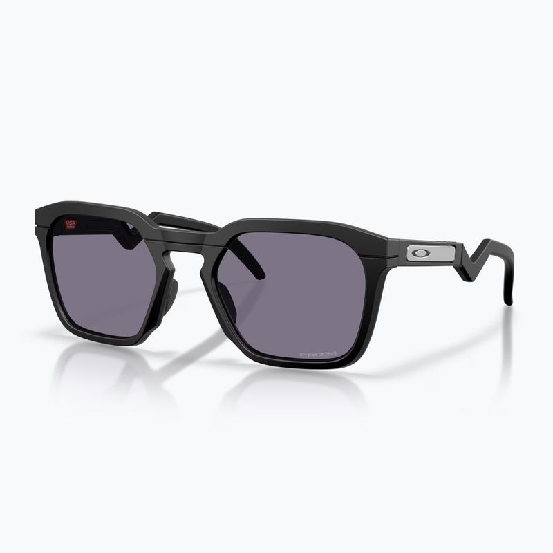 Слънчеви очила Oakley HSTN SQ matte black/prizm grey