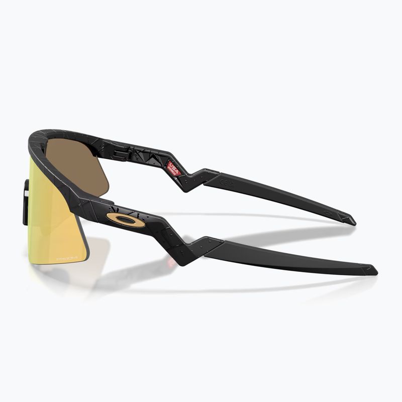 Детски слънчеви очила Oakley Resistor Sweep matte black splatter/prizm 24k 3