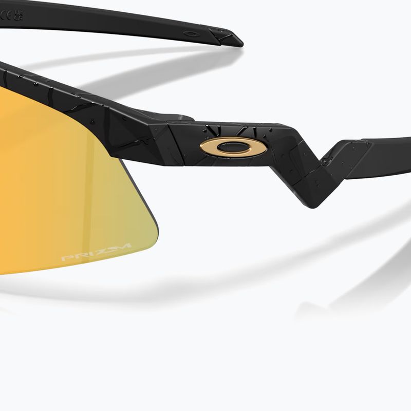 Детски слънчеви очила Oakley Resistor Sweep matte black splatter/prizm 24k 6