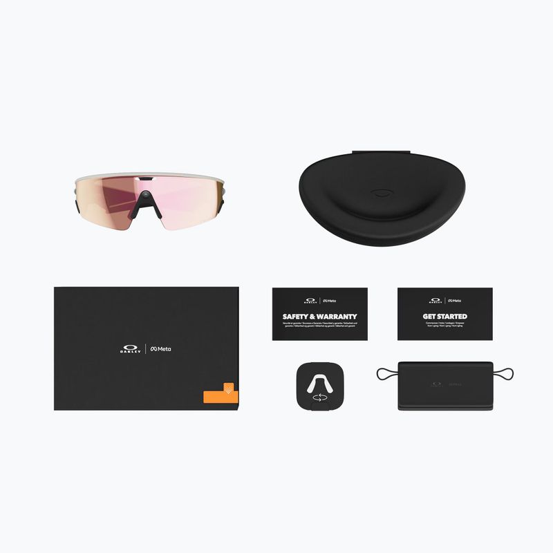 Слънчеви очила Oakley Meta Vanguard white/prizm rose gold 7