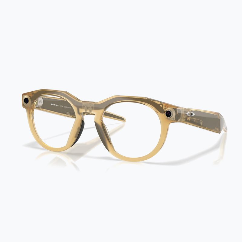Очила с камера Oakley Meta HSTN light curry/transitions brown 4