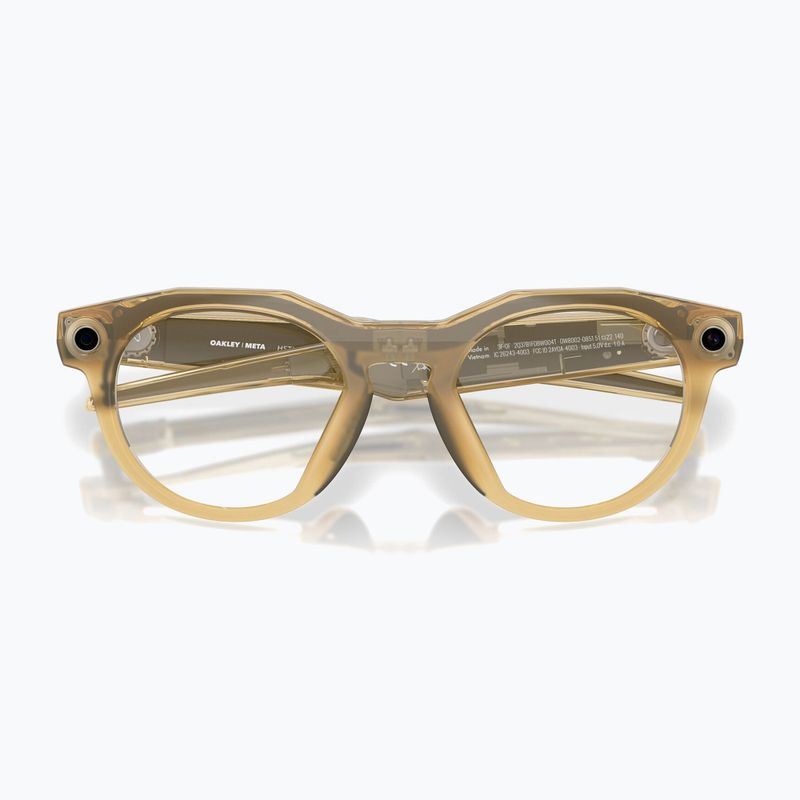 Очила с камера Oakley Meta HSTN light curry/transitions brown 5