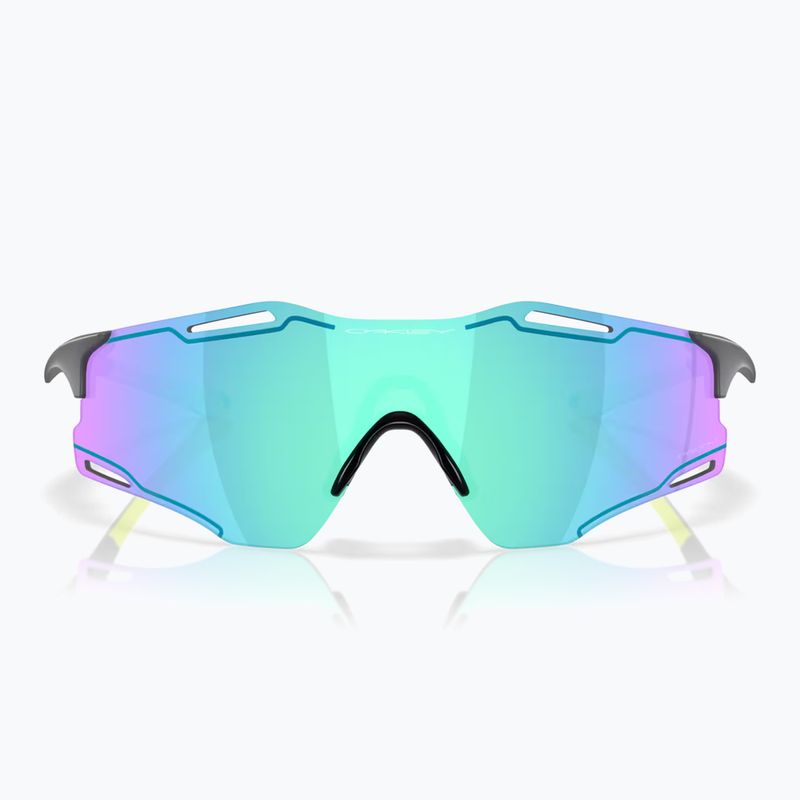 Слънчеви очила Oakley Cybr Zero matte carbon/prizm sapphire with uranium ink 2