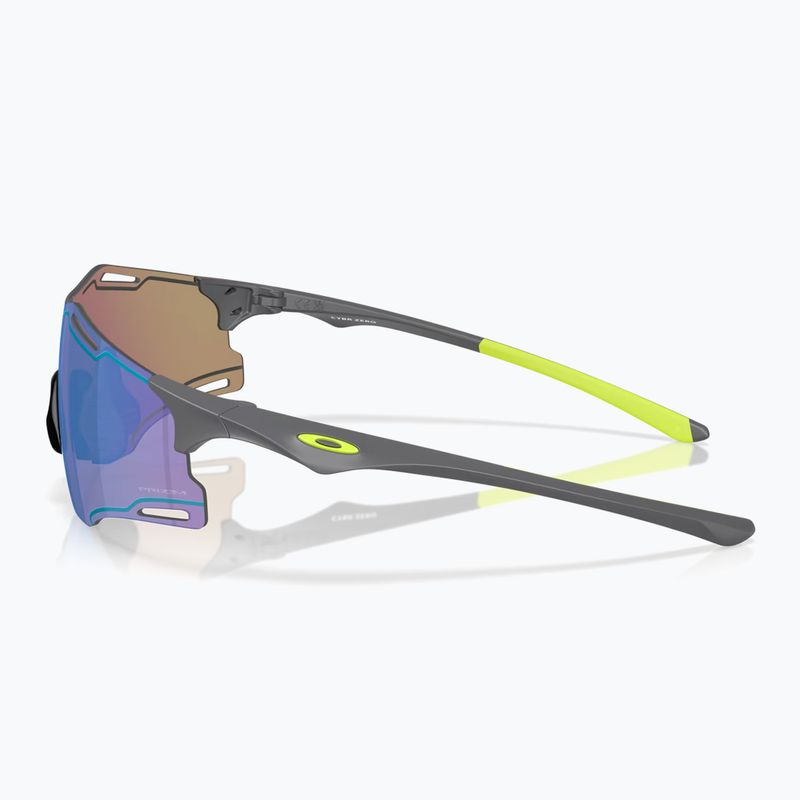 Слънчеви очила Oakley Cybr Zero matte carbon/prizm sapphire with uranium ink 3