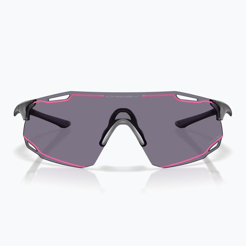 Слънчеви очила Oakley Cybr Dyno matte grey smoke/prizm grey with pink ink 2