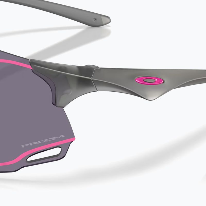 Слънчеви очила Oakley Cybr Dyno matte grey smoke/prizm grey with pink ink 6
