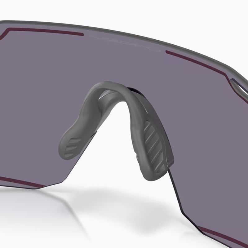 Слънчеви очила Oakley Cybr Dyno matte grey smoke/prizm grey with pink ink 7