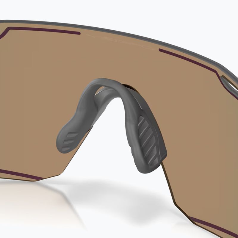Слънчеви очила Oakley Cybr Dyno matte crystal black/prizm ruby with pink ink 7