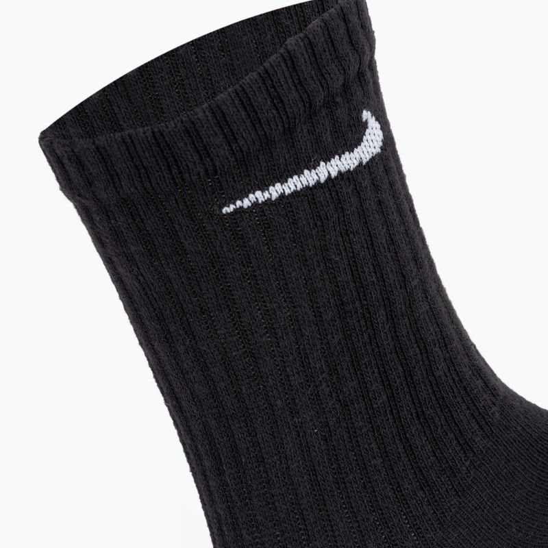 Чорапи Nike Everyday Cushioned Crew 3 чифта black/white 4