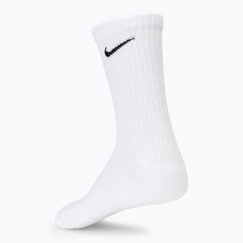 Чорапи Nike Everyday Cushioned Crew 3 чифта white/black 2
