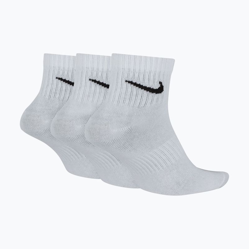 Чорапи Nike Everyday Lightweight Ankle 3 чифта white/black 2
