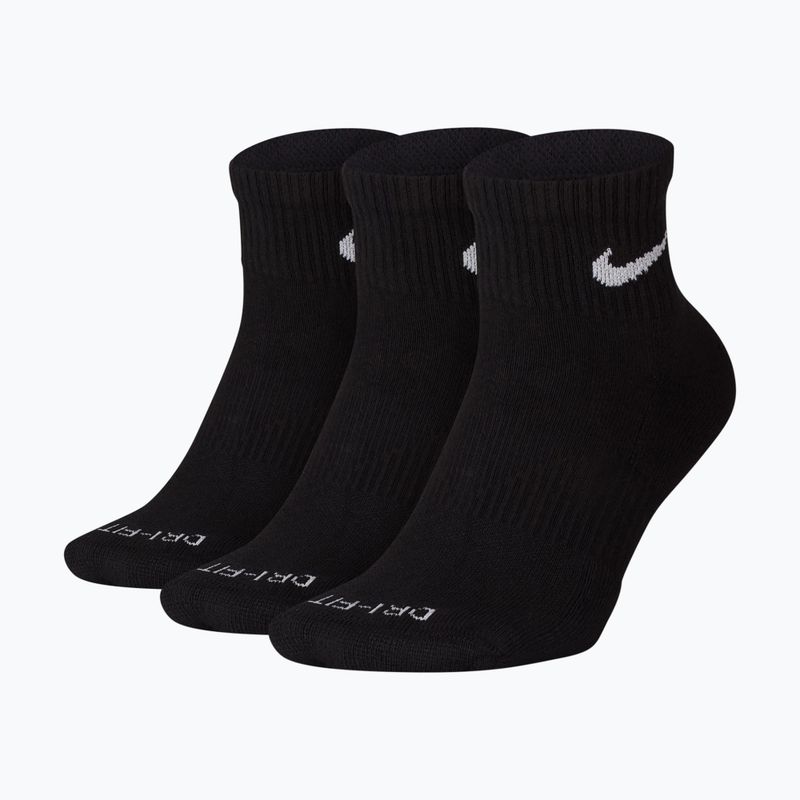Чорапи Nike Everyday Plus Cushioned Ankle 3 чифта black/white