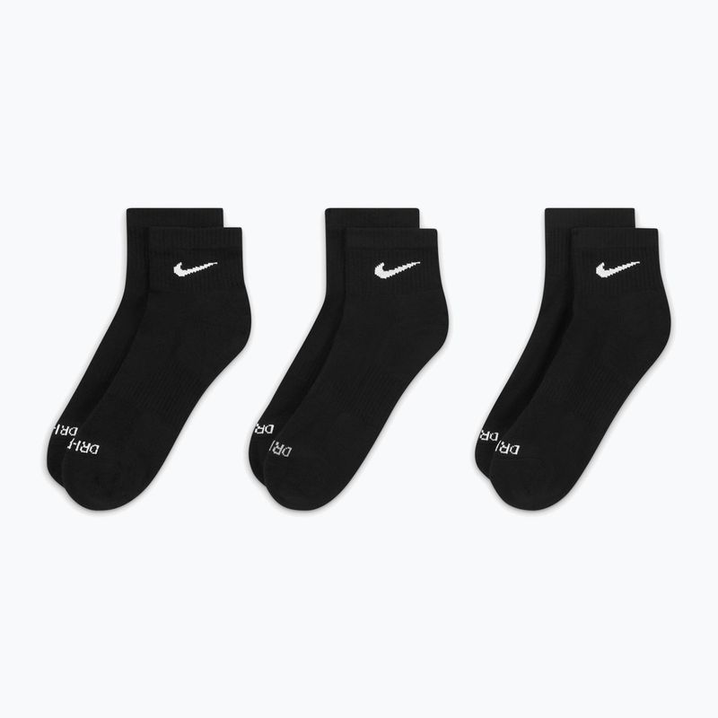 Чорапи Nike Everyday Plus Cushioned Ankle 3 чифта black/white 3