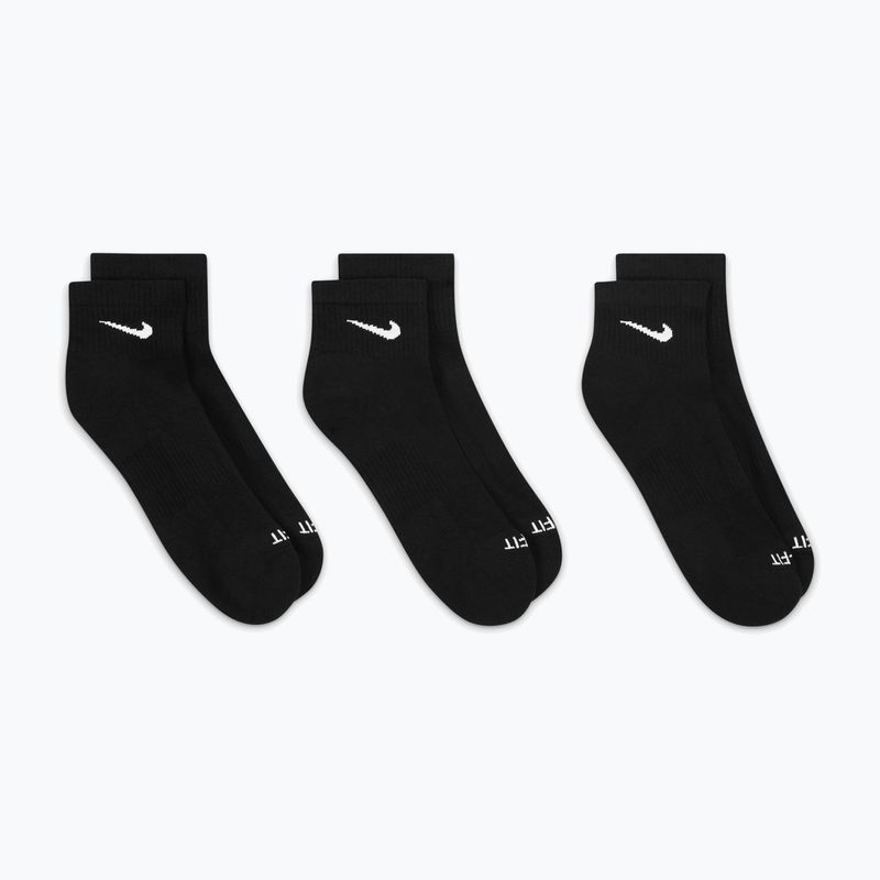 Чорапи Nike Everyday Plus Cushioned Ankle 3 чифта black/white 4
