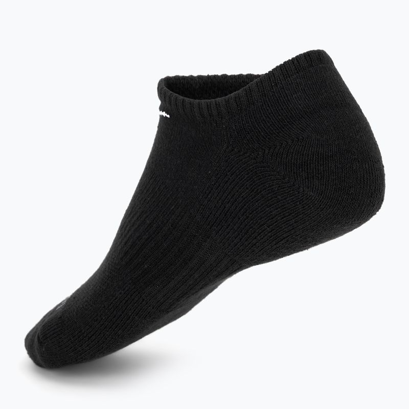 Мъжки чорапи Nike Everyday Plus Cushioned No Show 6 чифта black/white 2