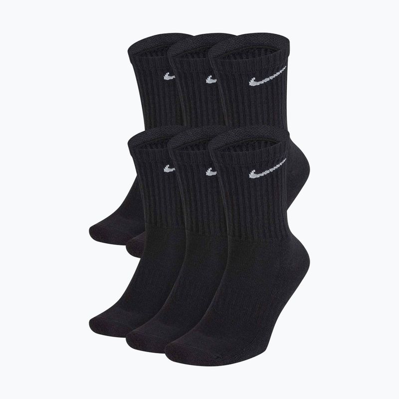 Чорапи Nike Everyday Cushioned 6 чифта black/white