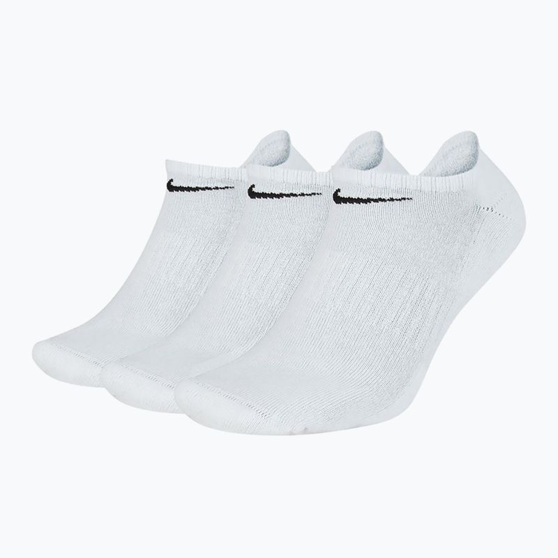 Nike Everyday Cushioned чорапи за тренировка 3 чифта бяло/черно
