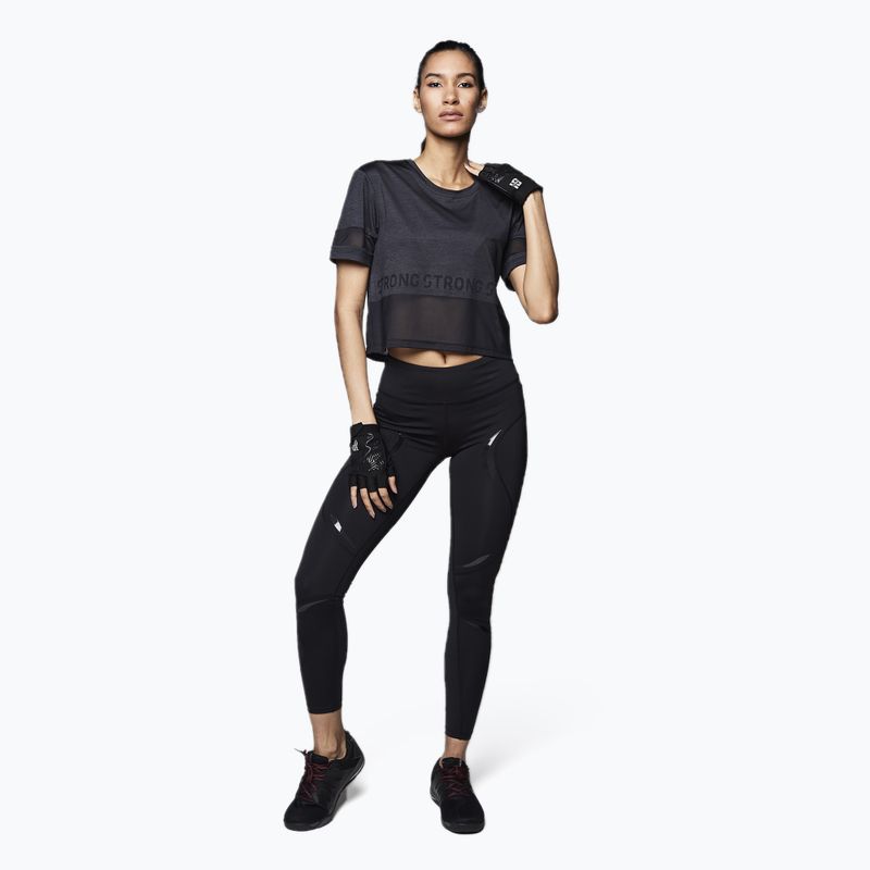 Тренировъчна тениска за жени STRONG ID Varsity Style Knit black Z1T02351 2