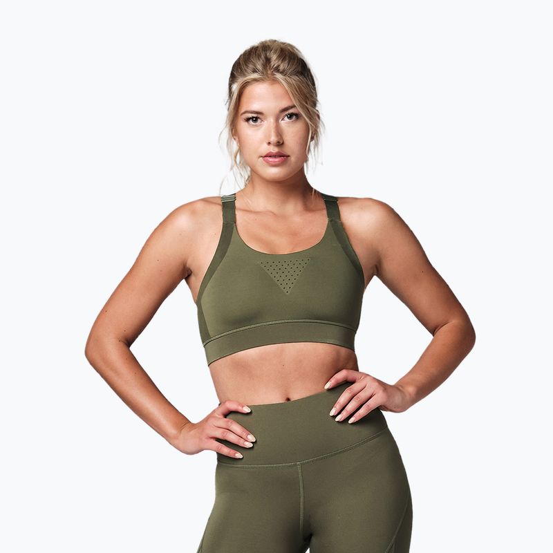Тренировъчен сутиен за жени STRONG ID Active зелен Z1T02509