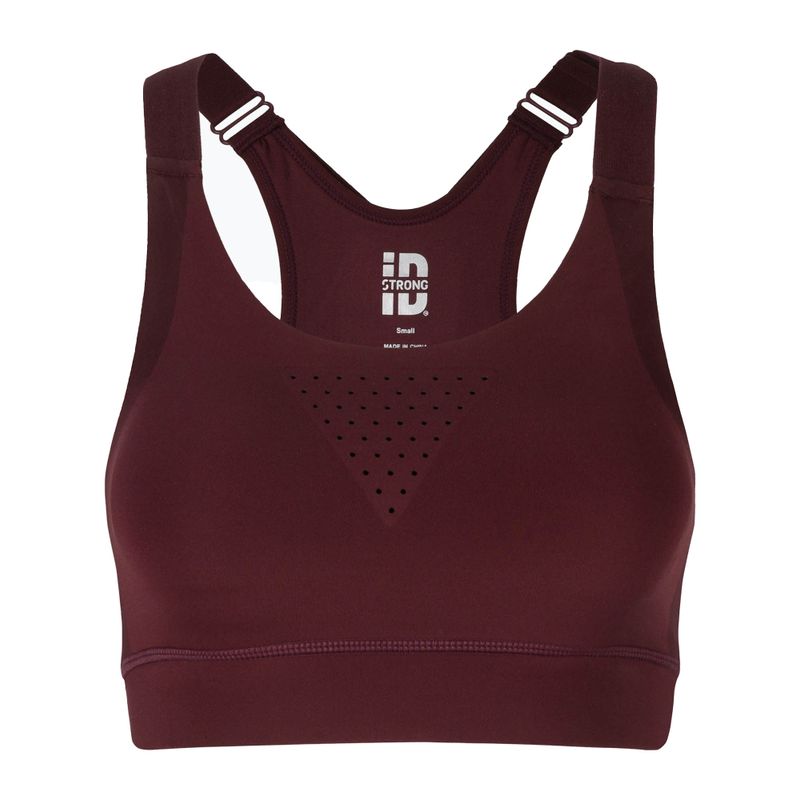 Дамски сутиен за тренировка STRONG ID Active Регулируем в цвят бордо Z1T02685 6