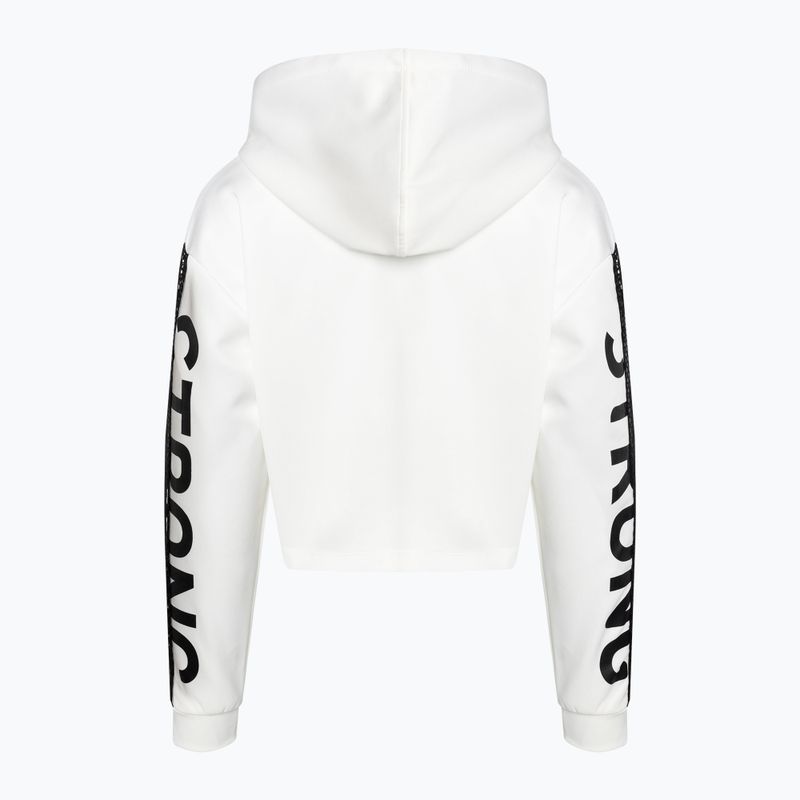 Дамски суитшърт STRONG ID Branded Crop бял Z1T02502 7