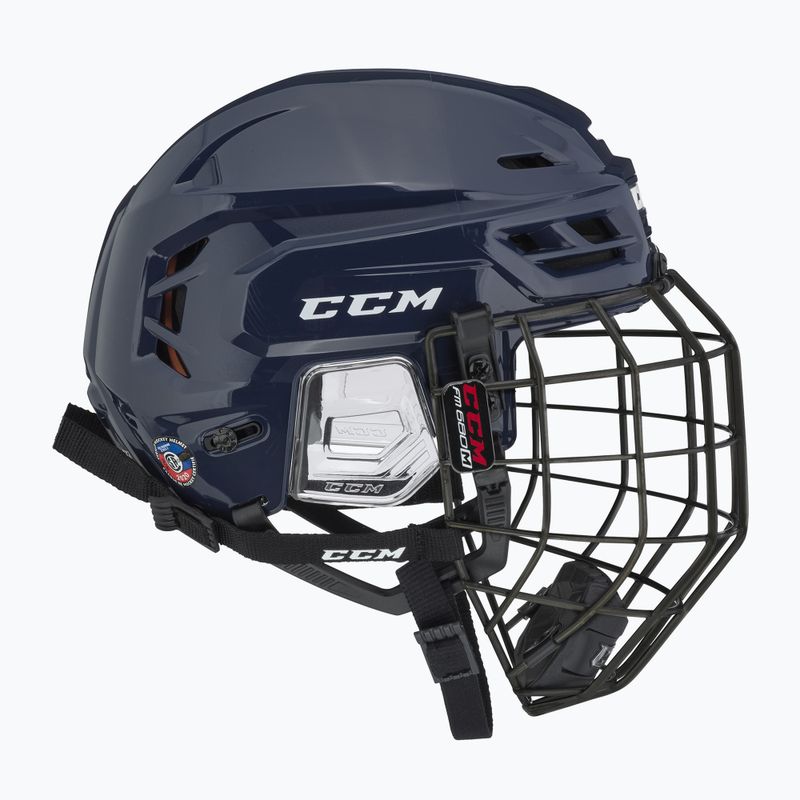 Каска за хокей CCM Tacks 710 Combo navy 3