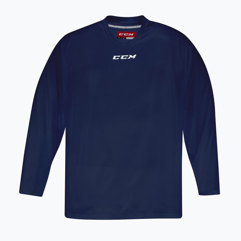 Мъжка блуза с дълъг ръкав  CCM 5000 SR Practice Jersey navy