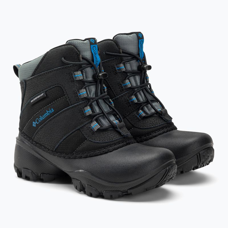 Детски ботуши за сняг Columbia Rope Tow III WP Boy black/dark compass 4