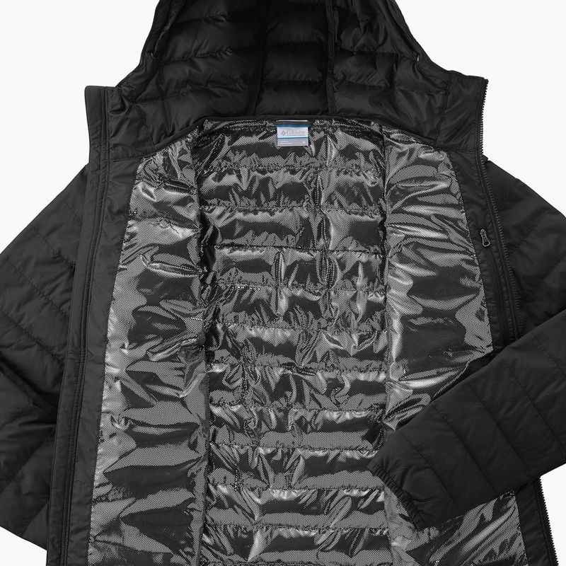 Columbia Powder Lite Hooded мъжко пухено яке черно 1693931 4