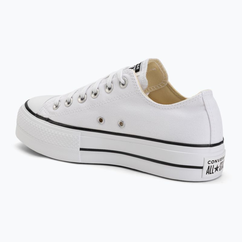 Дамски кецове Converse Chuck Taylor All Star Lift Low optical white 3